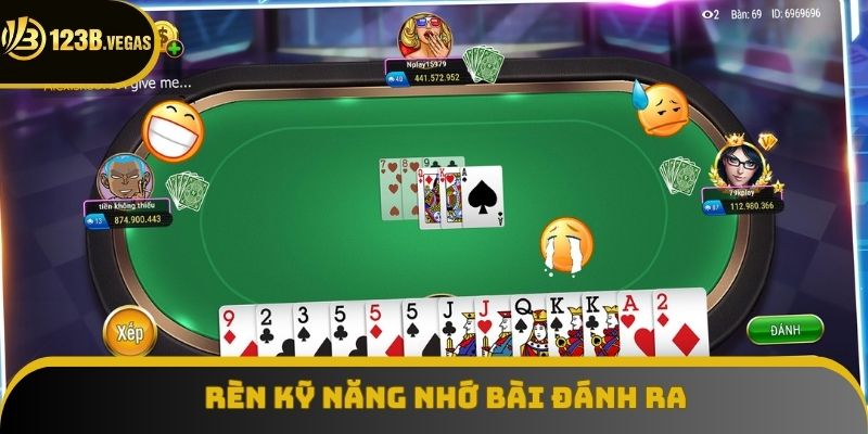 Rèn kỹ năng nhớ bài đã đánh xuống