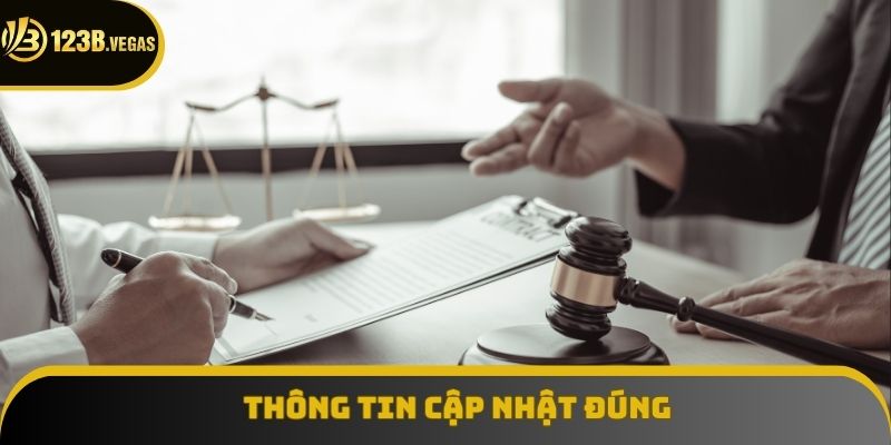 Cung cấp thông tin của bạn chính xác