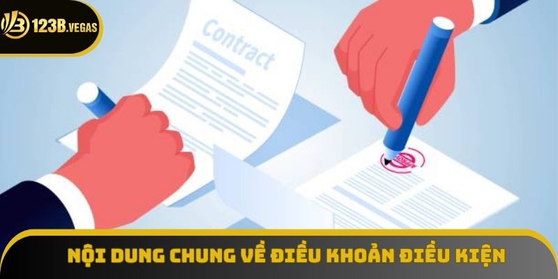Nội dung quy định chung có trong chính sách điều khoản điều kiện