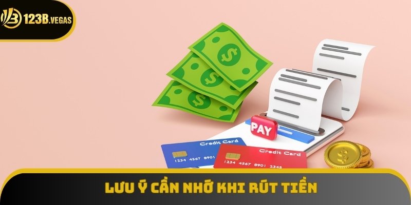 Những lưu ý cần nhớ để rút tiền 123B thành công Những lưu ý cần nhớ để rút tiền 123B thành công