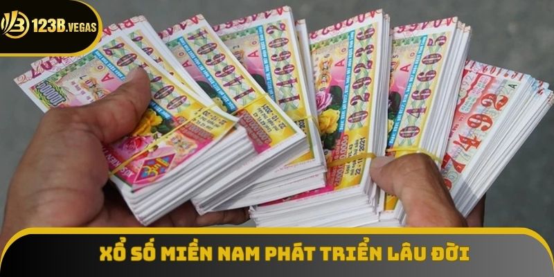 Xổ số miền Nam có nhiều giai đoạn phát triển Xổ số miền Nam có nhiều giai đoạn phát triển